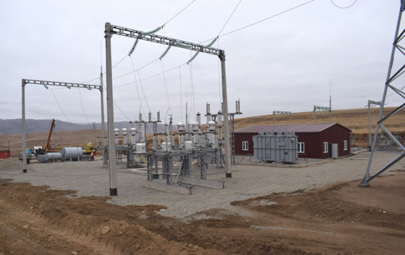 Construction of the main substation at Jeruy is nearing completion